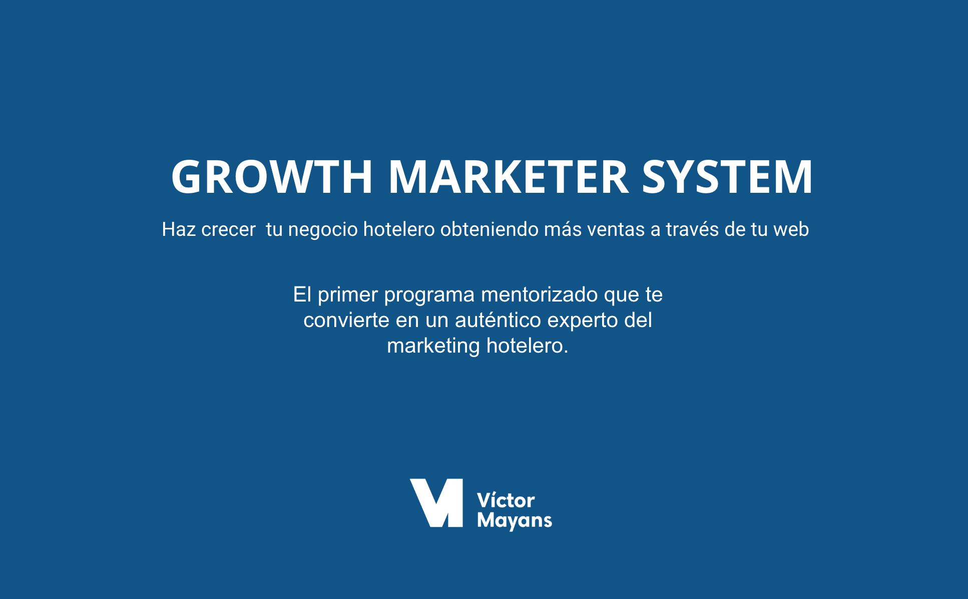 THE GROWTH MARKETER SYSTEM
